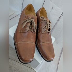 Sandro Moscoloni Tan Leather Shoes